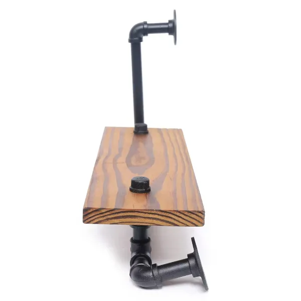CNCEST Estante de pared para colgar, con tubos de metal