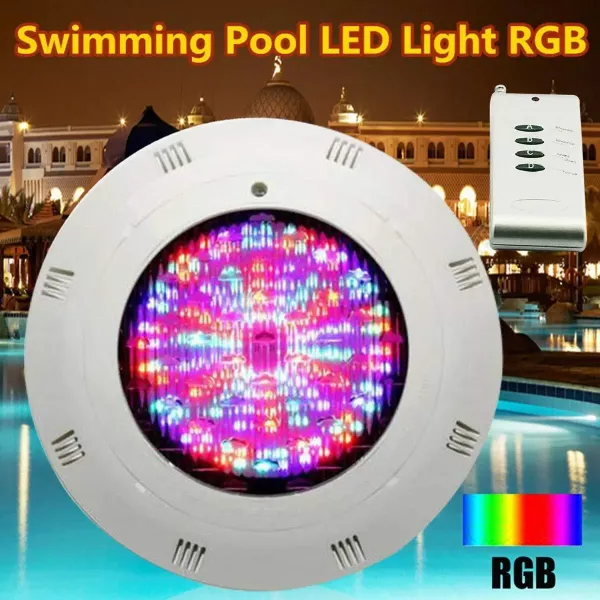 Iluminación de piscinas LED 18W RGB Iluminación subacuática LED