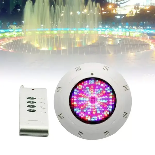 Iluminación de piscinas LED 18W RGB Iluminación subacuática LED