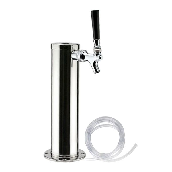 Torre de cerveza de acero inoxidable con grifo para casa, bar, uso grifo de bomba de cerveza. Torre de cerveza de acero inoxidable con grifo para casa, bar, uso grifo de bomba de cerveza.
