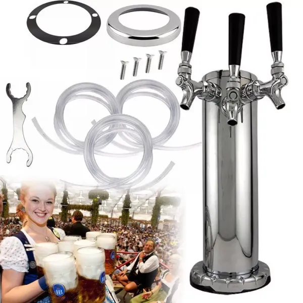 Dispensador de Grifo de Cerveza Torre de Cerveza y 3 dispensador de Grifo dispensador Cerveza de Grifo Dispensador de Grifo de Cerveza Torre de Cerveza y 3 dispensador de Grifo dispensador Cerveza de Grifo