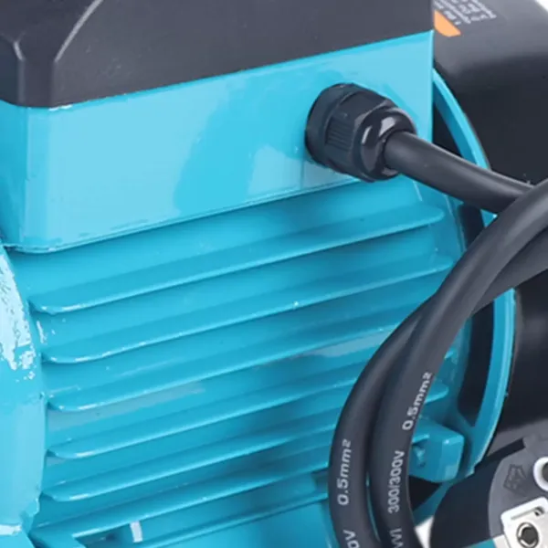 Bomba de circulación eléctrica, 220 V, 370 W, carcasa de hierro fundido, 2850 rpm, 2 m3/h, presión máxima de trabajo 10 bar