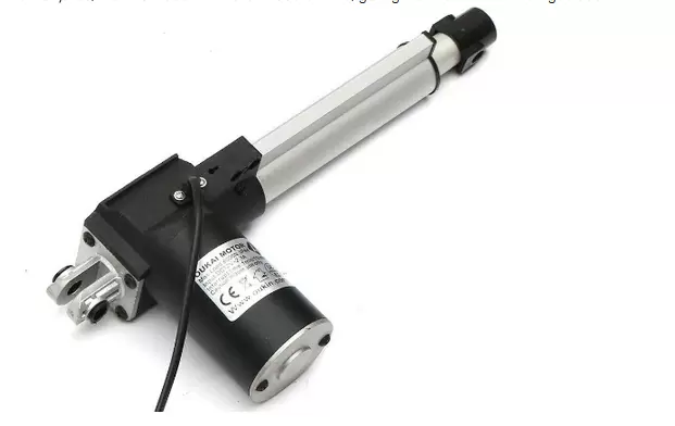 CNCEST Motor lineal 6000N, accionamiento eléctrico ajustable para apertura de puertas, 500 mm CC 12 V, accionamiento de husillo 5 mm/s