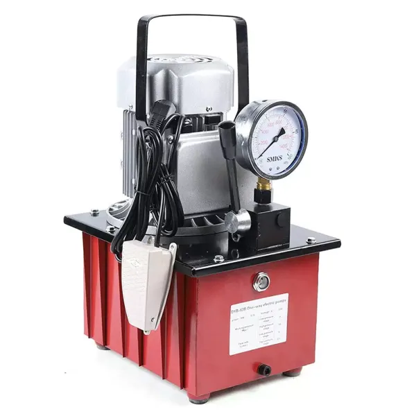 Bomba hidráulica eléctrica con manguera de aceite, 220 V, 750 W, accionamiento eléctrico Bomba hidráulica eléctrica con manguera de aceite, 220 V, 750 W, accionamiento eléctrico