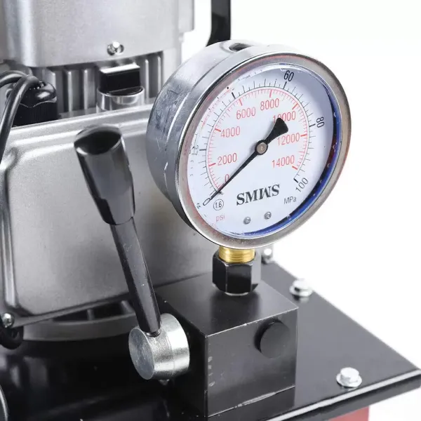 Bomba hidráulica eléctrica con manguera de aceite, 220 V, 750 W, accionamiento eléctrico