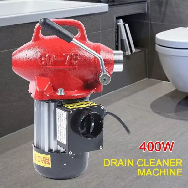 Máquina de limpieza de desagües Dispositivo de limpieza de desagües 400W para tuberías de 20-100 mm de diámetro Máquina de limpieza de desagües Dispositivo de limpieza de desagües 400W para tuberías de 20-100 mm de diámetro