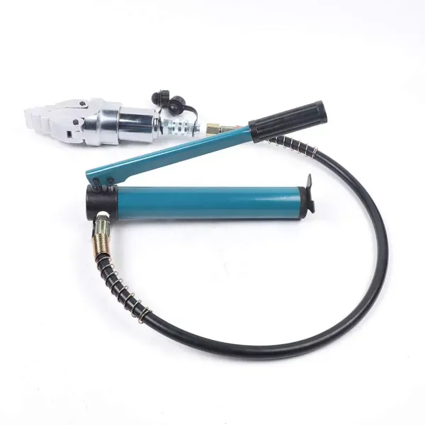 Crimpadora hidráulica 12T con brida distribuidor de bomba de hasta 81 mm