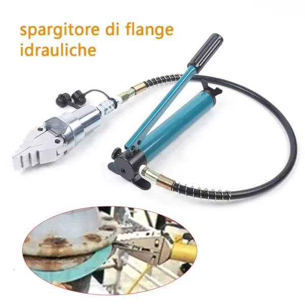 Crimpadora hidráulica 12T con brida de distribución de bomba hasta 81mm para brida hidráulica Crimpadora hidráulica 12T con brida de distribución de bomba hasta 81mm para brida hidráulica