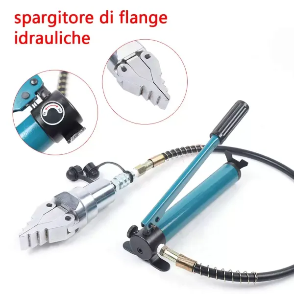 Crimpadora hidráulica 12T con brida de distribución de bomba hasta 81mm para brida hidráulica Crimpadora hidráulica 12T con brida de distribución de bomba hasta 81mm para brida hidráulica