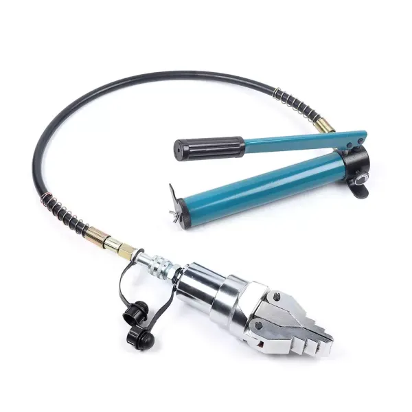 Crimpadora hidráulica 12T con brida de distribución de bomba hasta 81mm para brida hidráulica