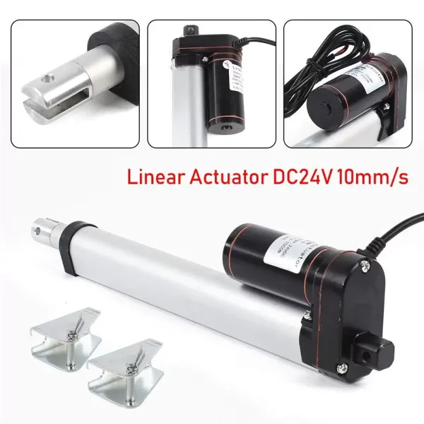 Actuador lineal eléctrico 24V 5mm/s Dc Max Lift 1500N Bajo ruido 330Lbs, para motor eléctrico DIY muebles sofá elevación Actuador lineal eléctrico 24V 5mm/s Dc Max Lift 1500N Bajo ruido 330Lbs, para motor eléctrico DIY muebles sofá elevación