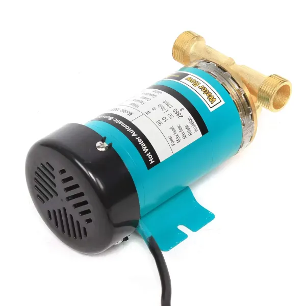 Bomba de agua caliente de 90 W, automática, para el hogar, bomba de conversión de 220 V