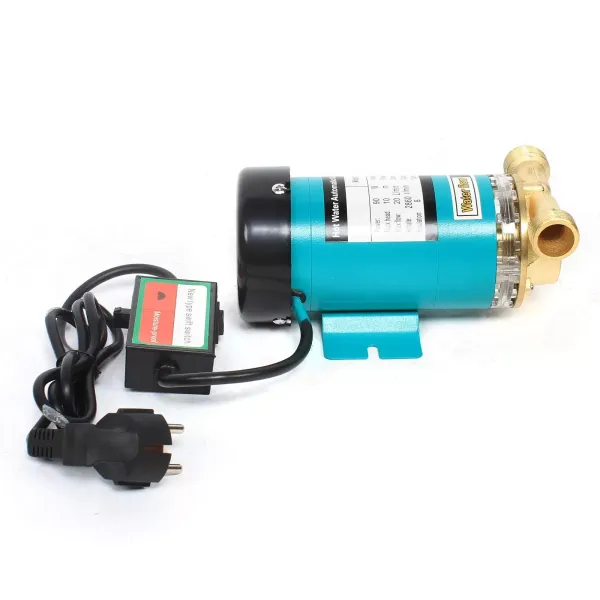 Bomba de agua caliente de 90 W, automática, para el hogar, bomba de conversión de 220 V