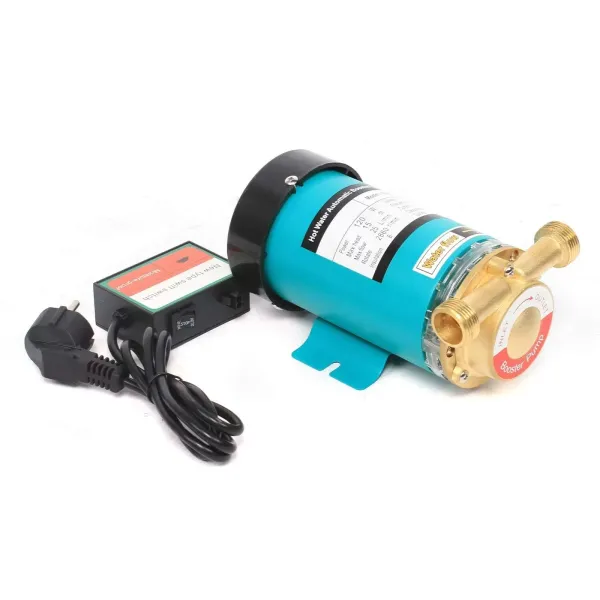 CNCEST Bomba de agua caliente de 120 W, bomba de presión automática, para el hogar, elevador de presión CNCEST Bomba de agua caliente de 120 W, bomba de presión automática, para el hogar, elevador de presión
