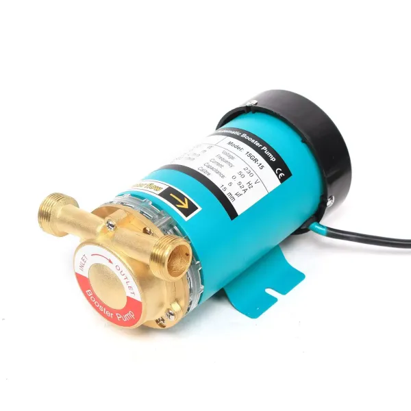 CNCEST Bomba de agua caliente de 120 W, bomba de presión automática, para el hogar, elevador de presión