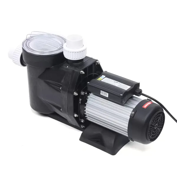 Bomba de agua eléctrica para piscina, 1200 W, 220 V, flujo máximo: 450 l/min Bomba de agua eléctrica para piscina, 1200 W, 220 V, flujo máximo: 450 l/min
