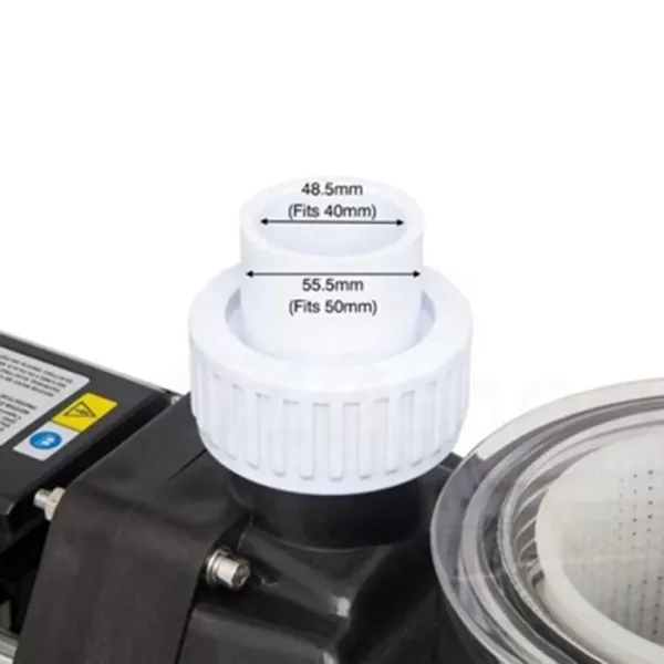 Bomba de agua eléctrica para piscina, 1200 W, 220 V, flujo máximo: 450 l/min