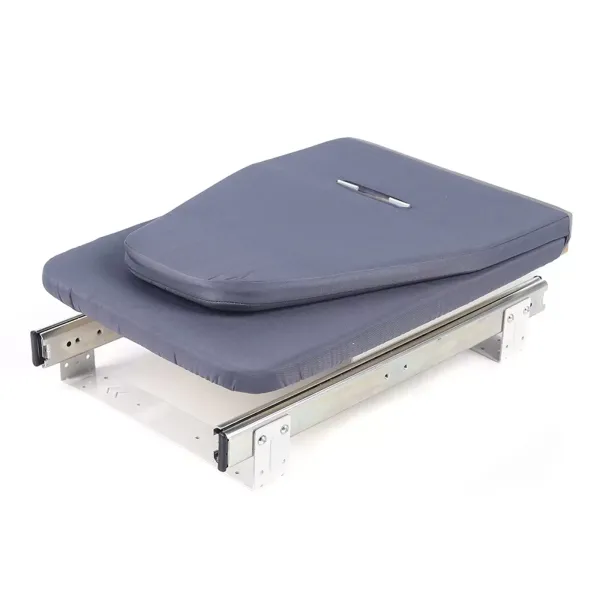 Tabla de planchar plegable, 81 x 31 cm, extensible giratoria 180°, ahorro de espacio compacto montado en pared con funda de tela extraíble, gris