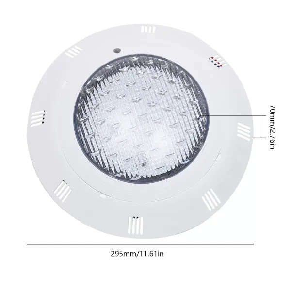 45W AC12V IP68 RGB Piscina LED Luz- subacuática Impermeable Lámpara de estanque multicolor con control remoto 45W AC12V IP68 RGB Piscina LED Luz- subacuática Impermeable Lámpara de estanque multicolor con control remoto