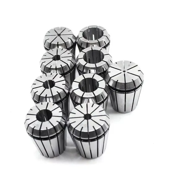 Portabrocas de apriete + ER32 (9 unidades, 2-20 mm, acero para muelles)