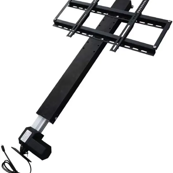 Soporte eléctrico para TV de 26 a 57 pulgadas, altura regulable, 700 mm, mando a distancia
