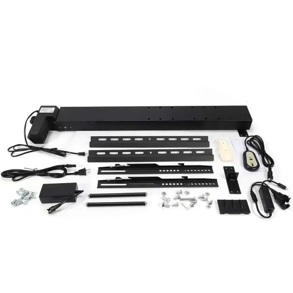 Soporte eléctrico para TV de 26 a 57 pulgadas, altura regulable, 700 mm, mando a distancia