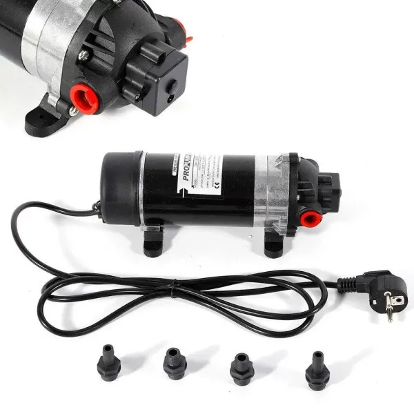 Bomba de diafragma DP-160M de 220 V, bomba de alta presión, autoaspirante, 5,5 L/min