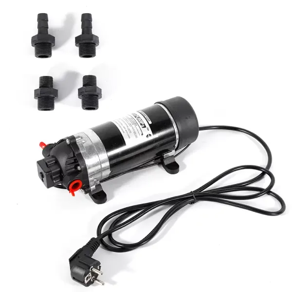 Bomba de diafragma DP-160M de 220 V, bomba de alta presión, autoaspirante, 5,5 L/min