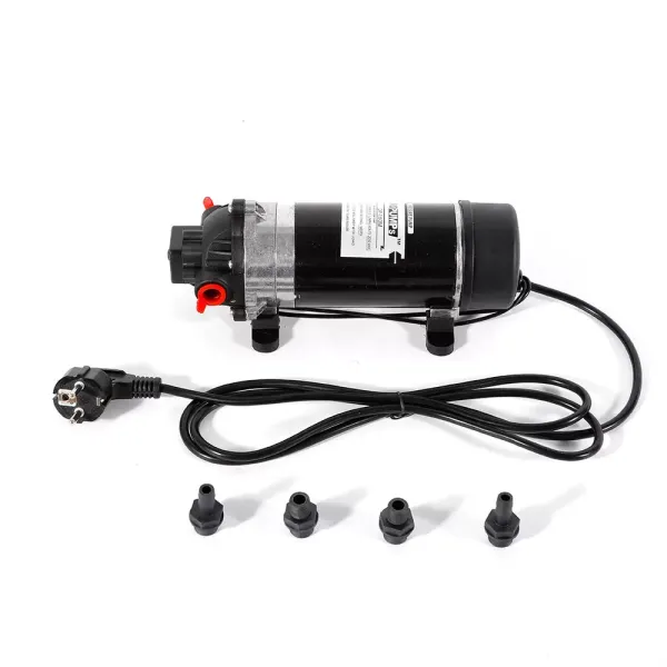 Bomba de diafragma DP-160M de 220 V, bomba de alta presión, autoaspirante, 5,5 L/min Bomba de diafragma DP-160M de 220 V, bomba de alta presión, autoaspirante, 5,5 L/min