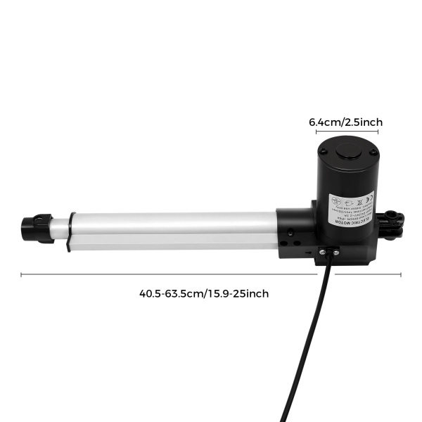 Motor de actuador lineal 230 mm 24V Motor elevador
