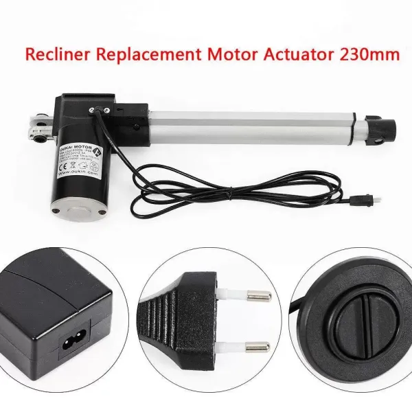 Motor de actuador lineal 230 mm 24V Motor elevador