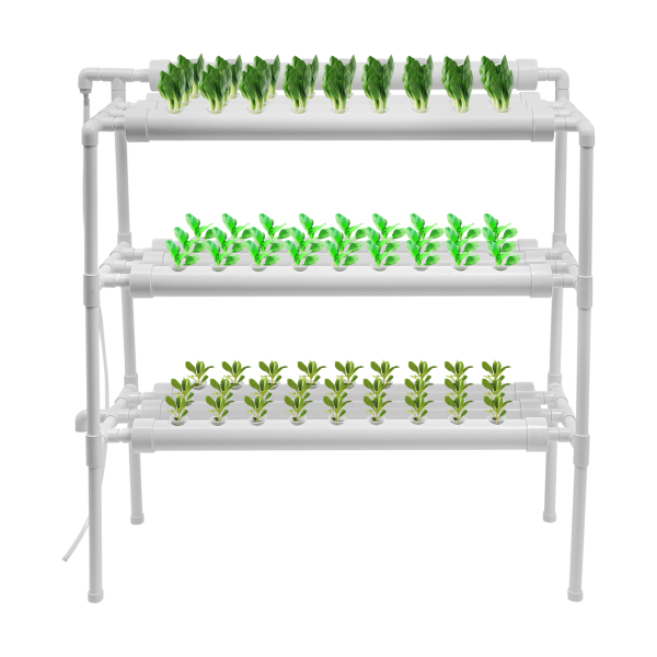 Kit de cultivo de vegetales hidropónicos, el jardín y la oficina Kit de cultivo hidropónico 90 ubicaciones 10 tubos Kit de cultivo de vegetales hidropónicos, el jardín y la oficina Kit de cultivo hidropónico 90 ubicaciones 10 tubos