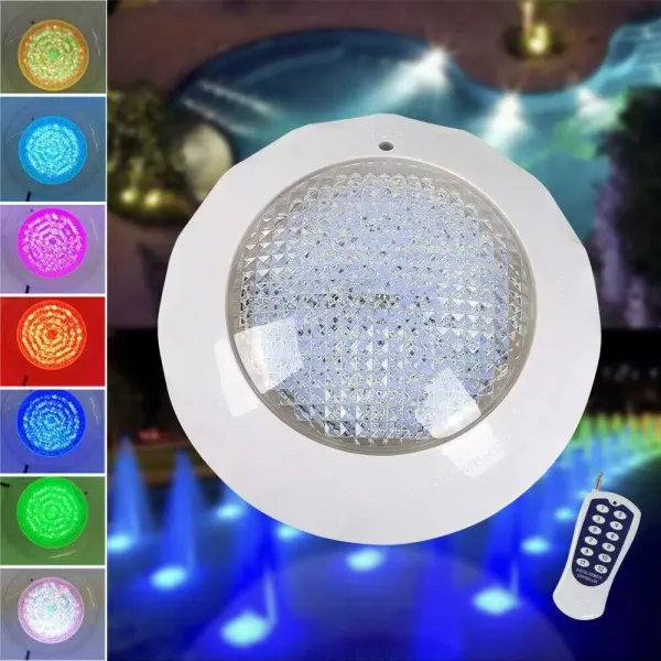 Foco bajo el agua (45 W, 7 colores, 460 ledes, IP68) Foco bajo el agua (45 W, 7 colores, 460 ledes, IP68)