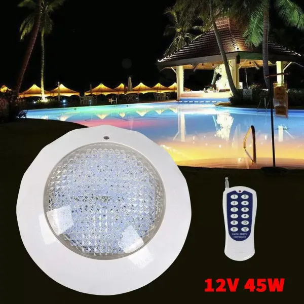 Foco bajo el agua (45 W, 7 colores, 460 ledes, IP68) Foco bajo el agua (45 W, 7 colores, 460 ledes, IP68)