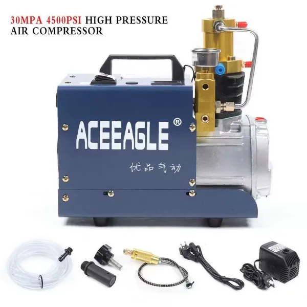 CNCEST Compresor de alta presión Eléctrico, estándar PCP, 300bar 4500Psi 220V