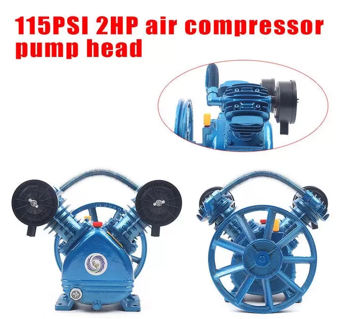 Cabezal de bomba de compresor de aire tipo V（115 PSI）