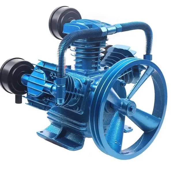 Compresor de aire comprimido (tipo W, 3 cilindros, 3 kW, 8 bar, motor de 115 psi de 360 l/min) Compresor de aire comprimido (tipo W, 3 cilindros, 3 kW, 8 bar, motor de 115 psi de 360 l/min)