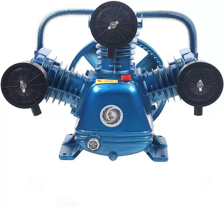 Compresor de aire comprimido (tipo W, 3 cilindros, 3 kW, 8 bar, motor de 115 psi de 360 l/min)