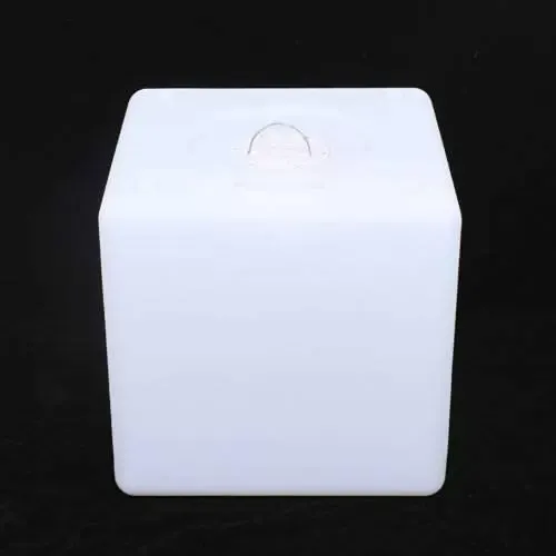 Luz nocturna LED con forma de cubo multicolor, taburete cuadrado, cambio de color, ahorro de energía, con mando a distancia