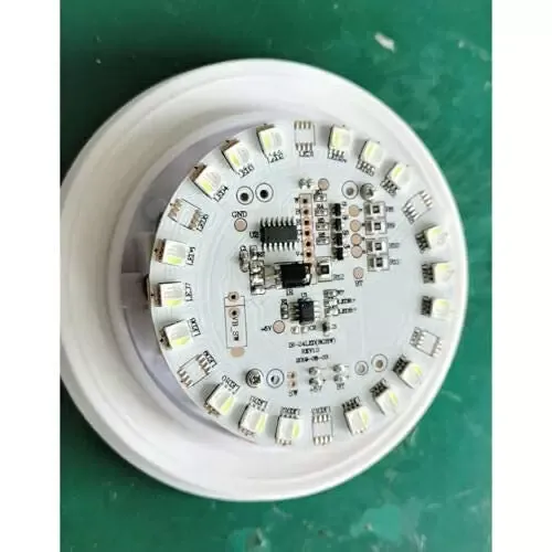 Luz nocturna LED con forma de cubo multicolor, taburete cuadrado, cambio de color, ahorro de energía, con mando a distancia