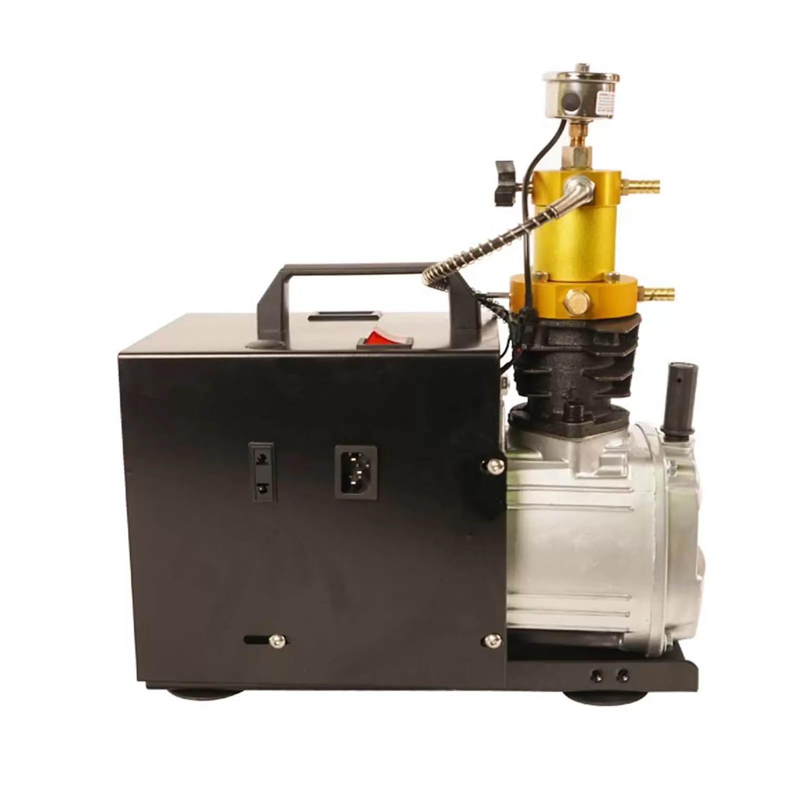 CNCEST Bomba compresora de aire PCP de alta presión 30MPA 4500PSI 2800W, bomba de inflado de 220 V (tipo 4)