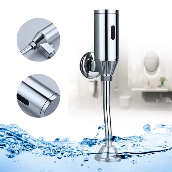 Válvula de descarga automática para urinario, sensor de montaje en pared, el urinario inteligente