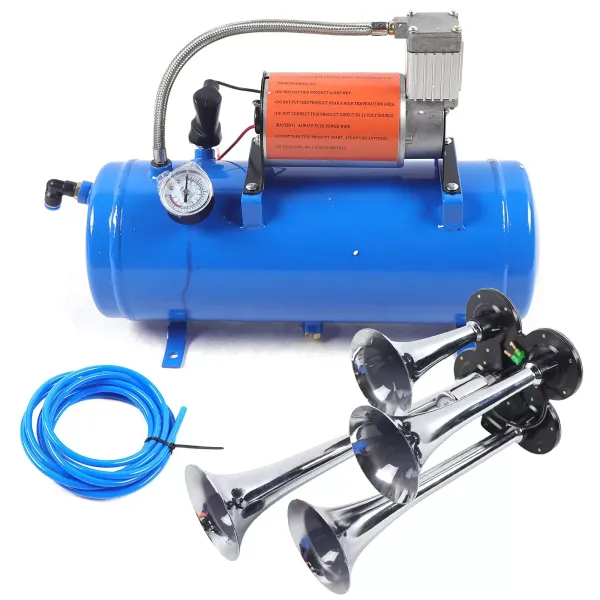 Kit de bocina de aire de 6 litros con 150 psi, 12 V, 6 l, compresor de aire, trompeta, Compresor de aire portátil