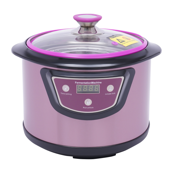 Máquina de fermentación de ajo negro de 6L, herramienta automática de fermentación de ajo negro (púrpura)