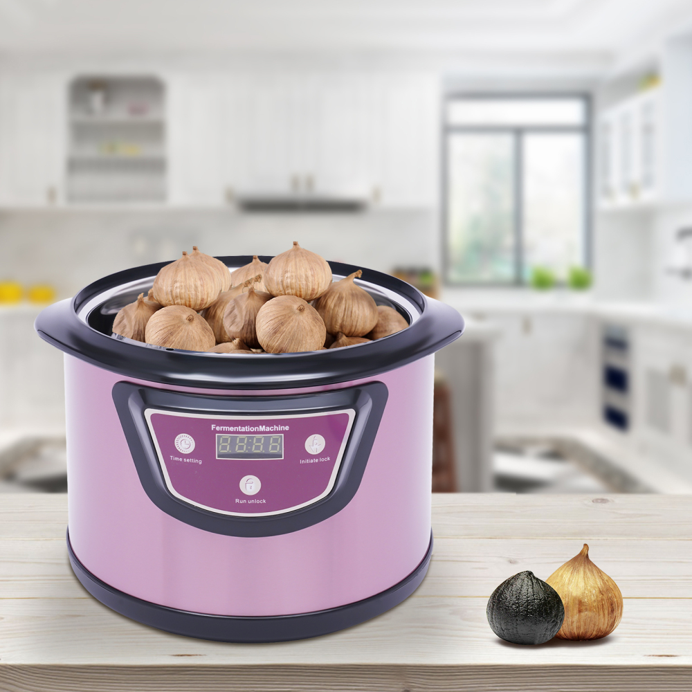 Máquina de fermentación de ajo negro de 6L, herramienta automática de fermentación de ajo negro (púrpura)