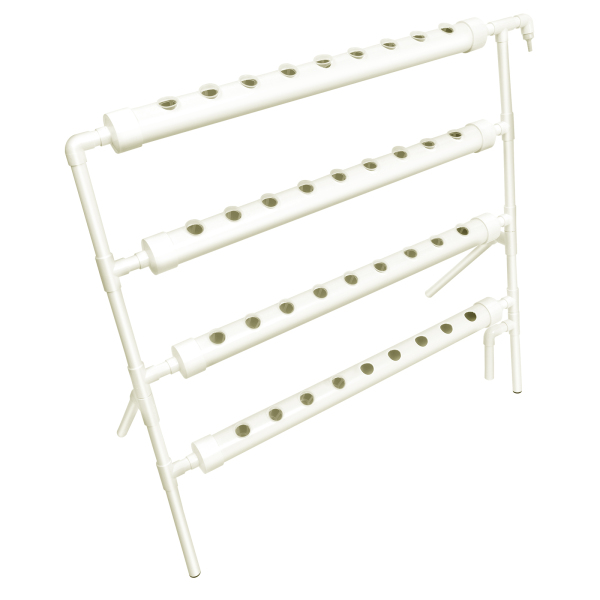 Kit de cultivo hidropónico, 36 agujeros, PVC, tubería hidropónica, tubo de 32 mm, sistema de riego con bloque de esponja Kit de cultivo hidropónico, 36 agujeros, PVC, tubería hidropónica, tubo de 32 mm, sistema de riego con bloque de esponja