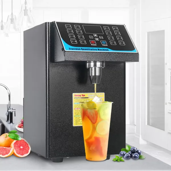CNCEST Dispensador automático de fructosa (7,5 L, dispensador automático de jarabe, dispensador de bebidas gaseosas de té con leche 220 V) CNCEST Dispensador automático de fructosa (7,5 L, dispensador automático de jarabe, dispensador de bebidas gaseosas de té con leche 220 V)
