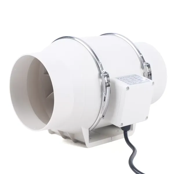 Ventilador de tubo profesional en línea, 75 W, 2600 rpm, ventilador de canal con rodamientos de bolas, 540 m³/h, extractor en línea, 14,5 cm