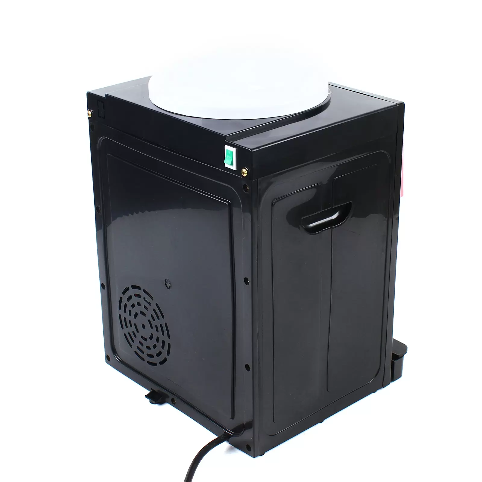 Dispensador eléctrico para 5 hasta 18 litros de bebidas calientes y frías, 550 W, con forro de acero inoxidable 304, (oro rosa)