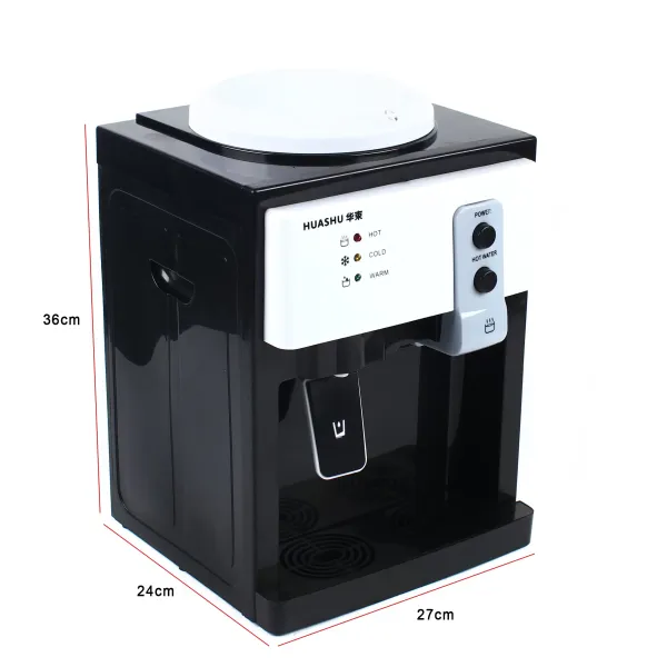 Dispensador de agua, dispensador de agua caliente eléctrico, de pie, 550 W, portátil, caliente y frío, hervidor de agua para oficina Dispensador de agua, dispensador de agua caliente eléctrico, de pie, 550 W, portátil, caliente y frío, hervidor de agua para oficina